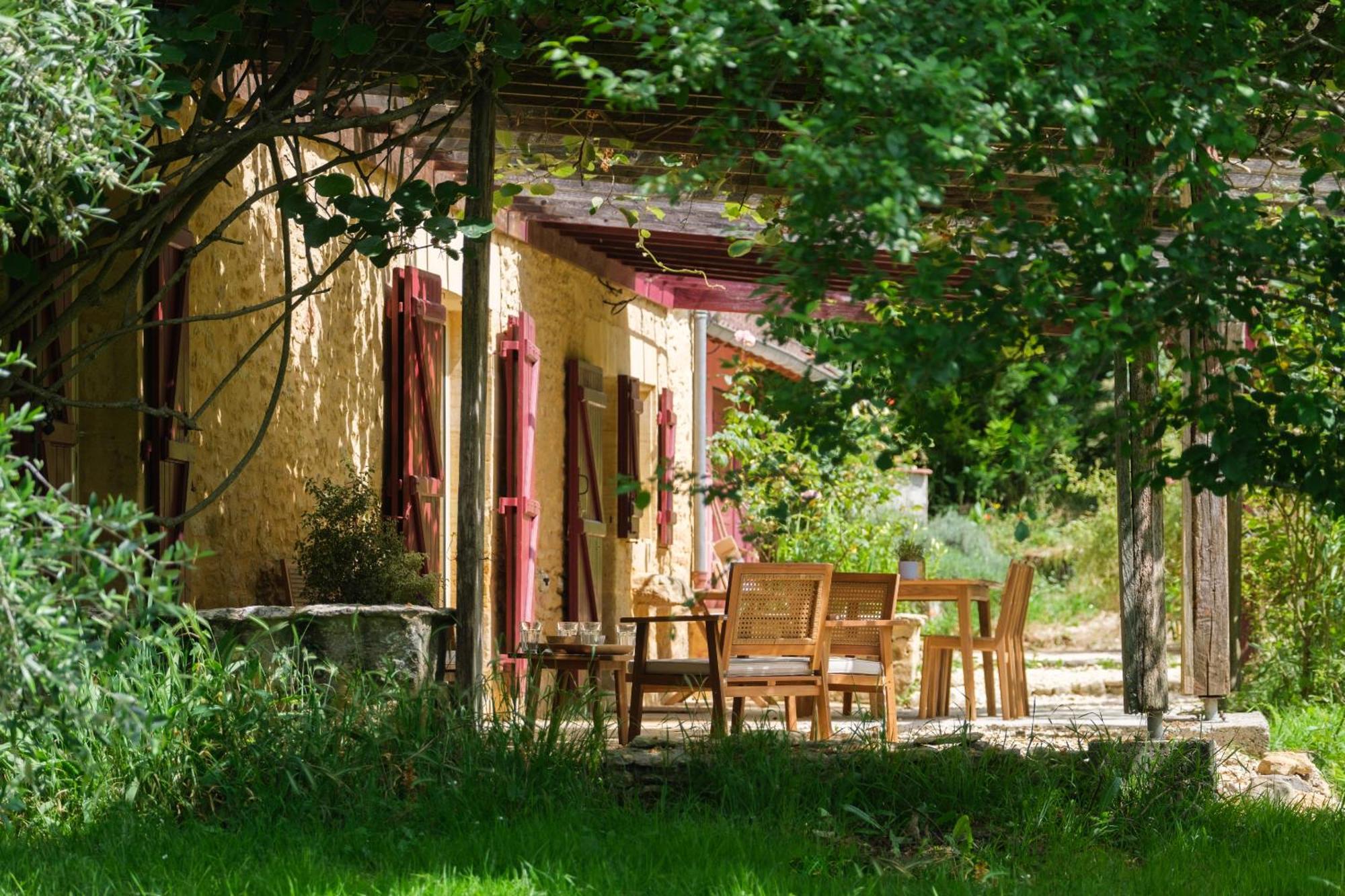 La Maison De Jennie Saint-Andre-d'Allas Esterno foto